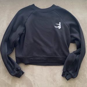 Suzie B cropped crew neck